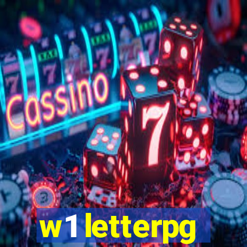 w1 letterpg